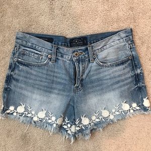 Lucky Brand Embroidered Shorts
